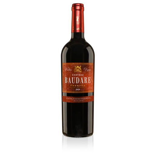 [3433655110003] CHATEAU BAUDARE VIEILLES VIGNES Fronton AOP tinto 75 cl
