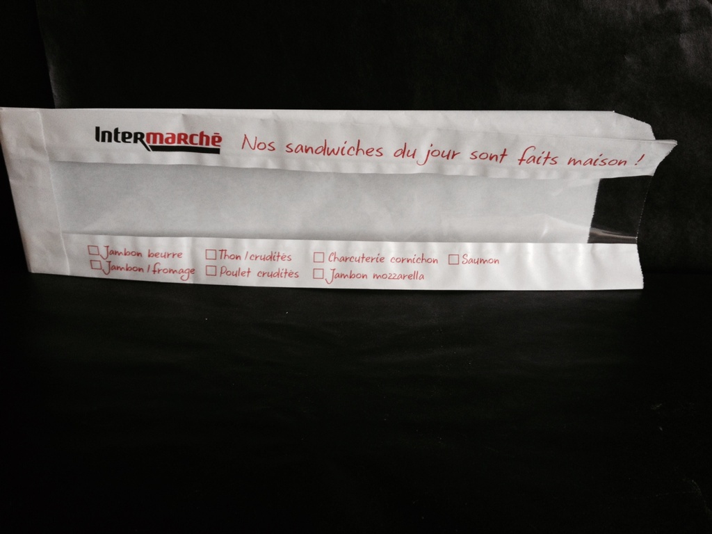 1000 Sacs Sandwich Fenetre