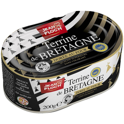 [3434350000460] JEAN FLOC'H Terrine dorée au four 200 g