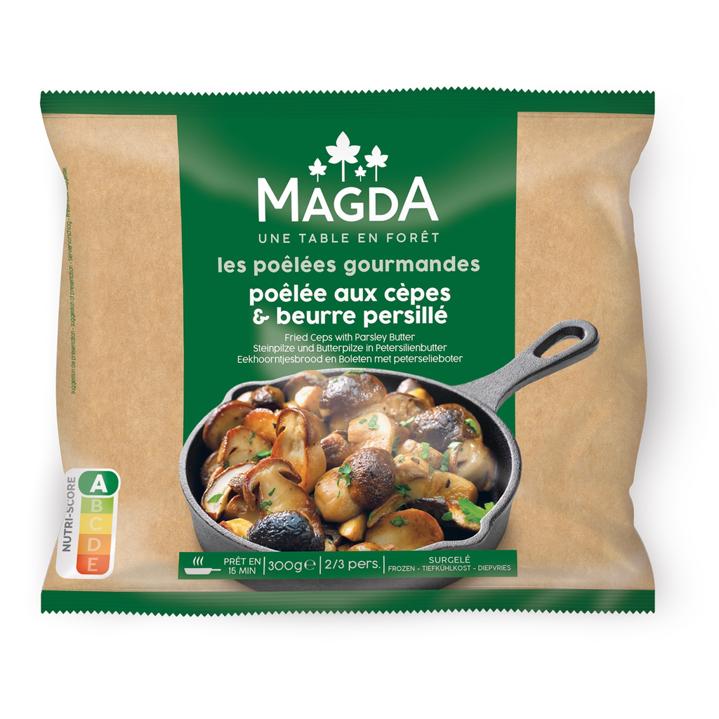 MAGDA Salteado de cogumelos porcini com manteiga de salsa 300 g