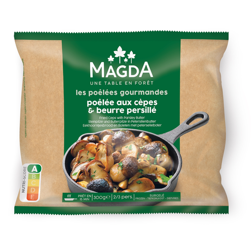 [3434410071027] MAGDA Salteado de cogumelos porcini com manteiga de salsa 300 g