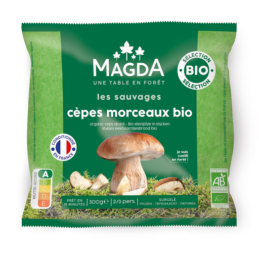 [3434410074004] MAGDA Cogumelos Porcini em pedaços bio 300 g
