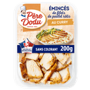 PERE DODU Tiras de pechuga de pollo al curry 200 g