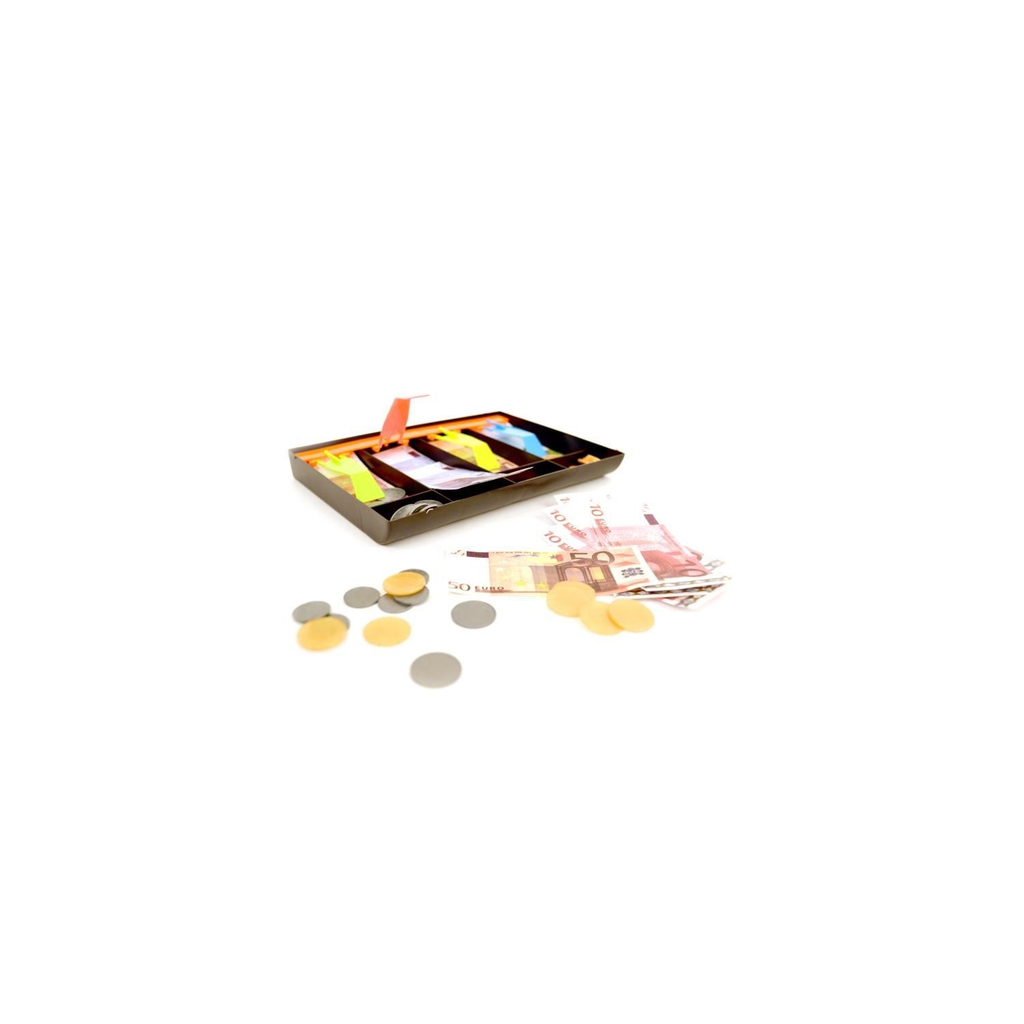 NOTRE SÉLECTION Cajón de dinero con billetes