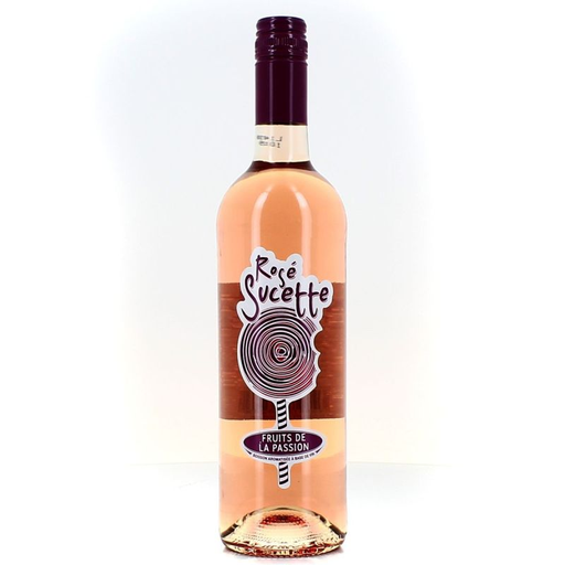 [3438910862635] Vin aromatisé Rosé Sucette Passion 75 cl