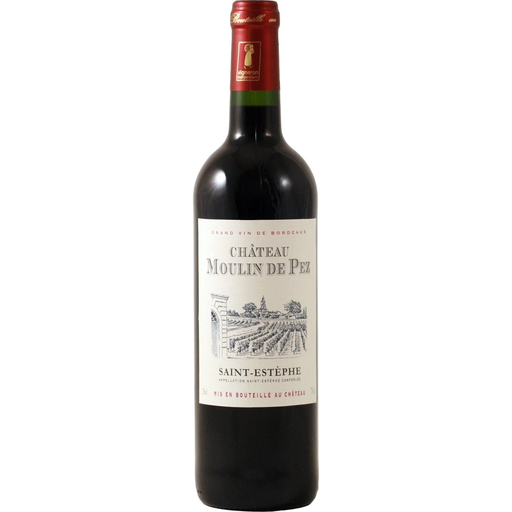 [3438910865414] CHATEAU MOULIN DE PEZ Vino tinto A.O.P. Bordeaux 75 cl