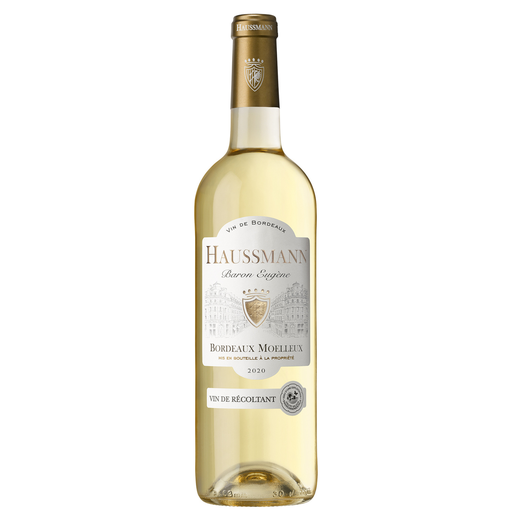 [3438910865469] HAUSSMANN BARON EUGENE White Wine Bordeaux Moelleux 75 cl