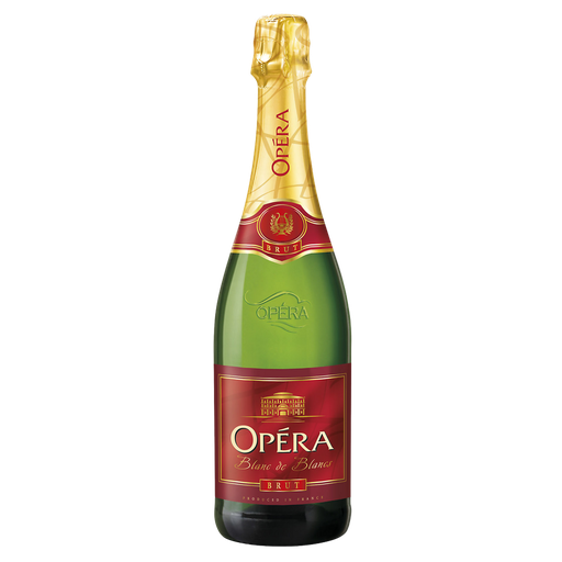 [3438931000429] OPERA Vinho Branco Espumante Brut Blanc de Blanc 75 cl