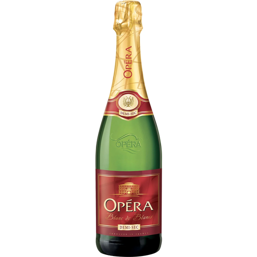 [3438931000436] OPERA Vinho Branco Espumante Demi-Sec Blanc de Blancs 75 cl