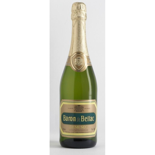 [3438931009439] MOUSSEUX Vinho Espumante 1/2 Sec B.Bellac 75cl