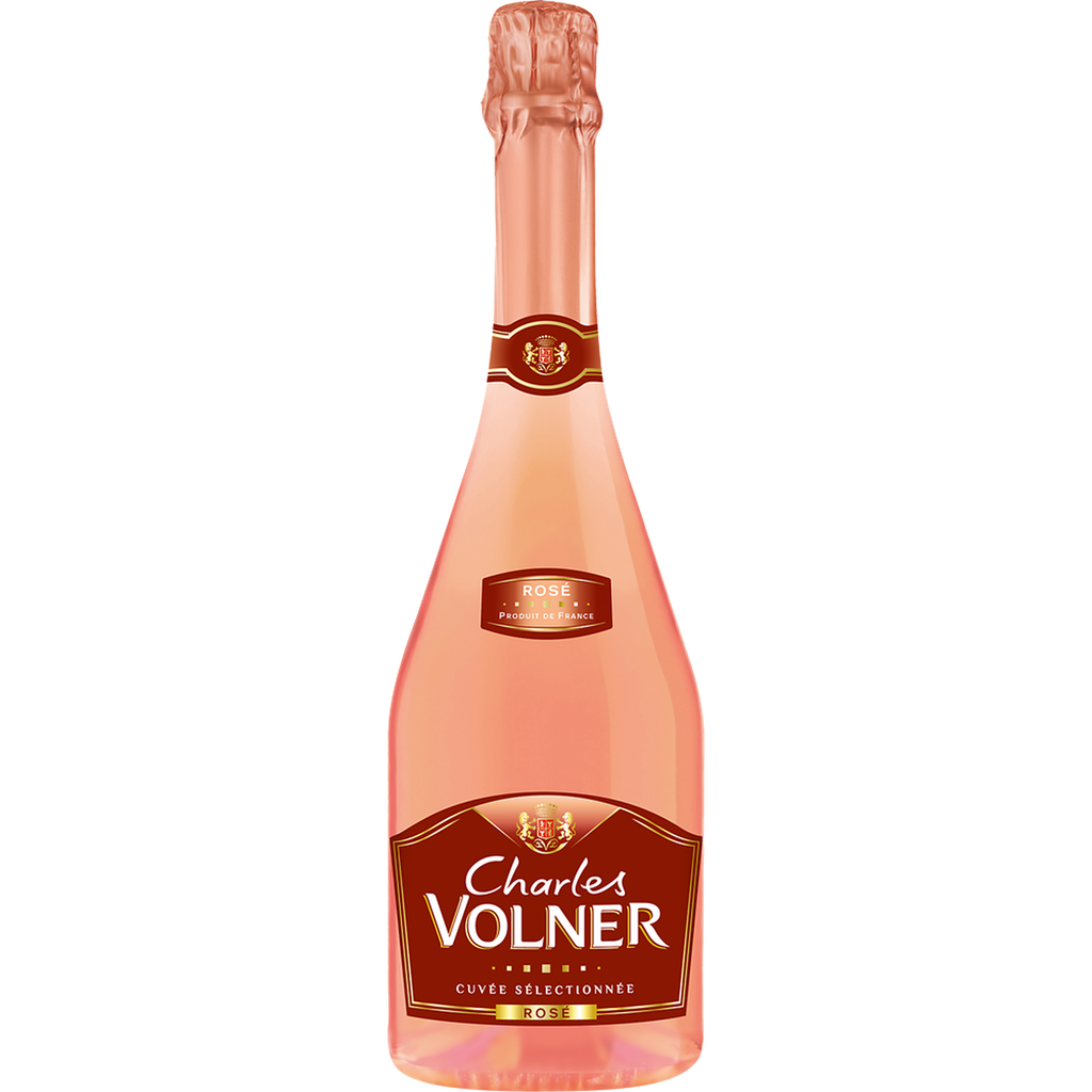 CHARLES VOLNER Sparkling Wine Rosé Cuvée Sélectionnée 0.75 L