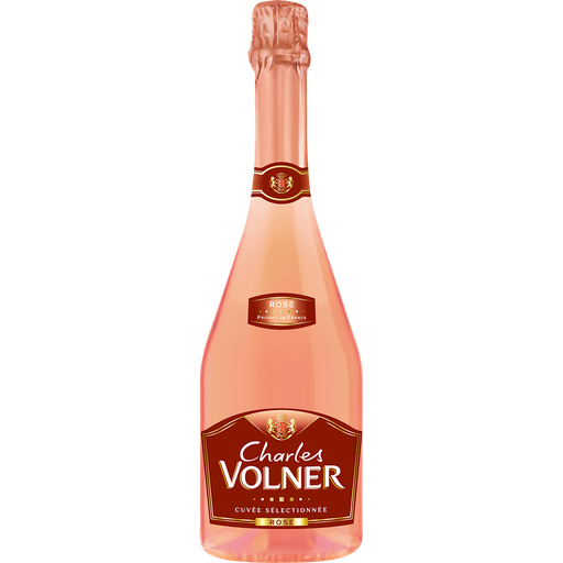 [3438931010312] CHARLES VOLNER Vinho espumante rosé Cuvée Sélectionnée 0,75 L