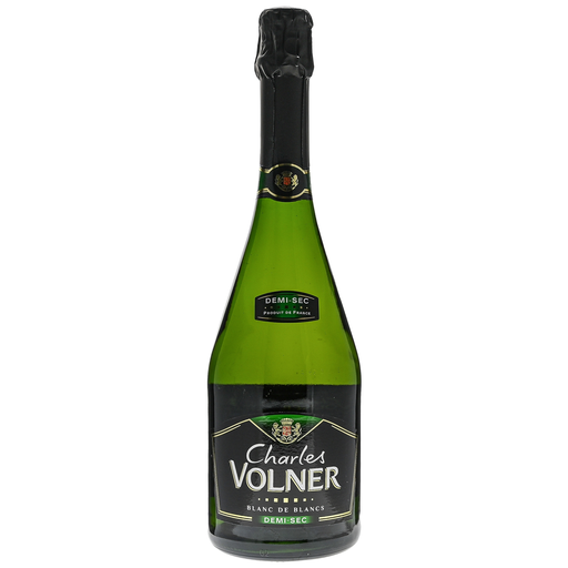 [3438931010428] CHARLES VOLNER Vinho Espumante Branco de Blancs Demi-Sec 0.75 L