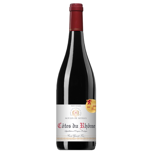[3443660003269] MOULIN DE MEYRAN Red Wine A.O.P. Côtes-Du-Rhône 75 cl