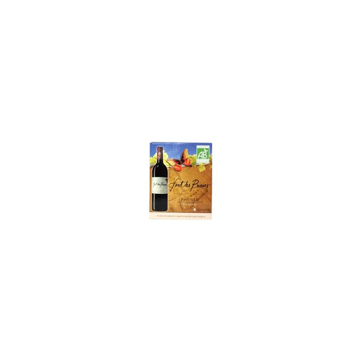 [3443660505572] CARREFOUR Vinho De Pays D'Oc IGP Tinto Biológico 3 L