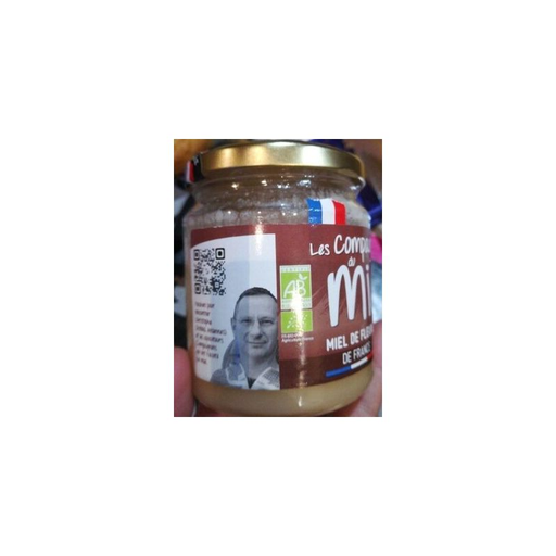 [3445731108705] COMP MIEL Mel Cremoso Bio França 375 g