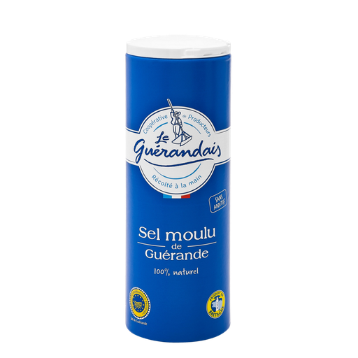 [3445850071911] LE GUERANDAIS Traditional Ground Sea Salt 350g Shaker