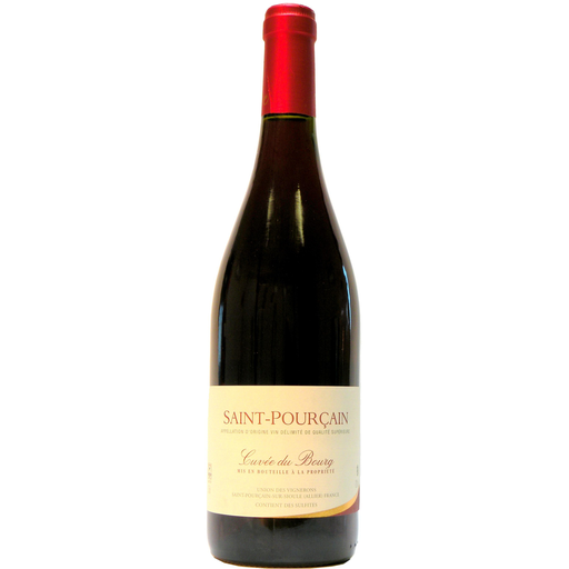 [3447776655602] SAINT POURCAIN Vin Rouge A.O.P. Val de Loire 75 cl