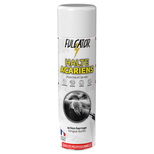 [3449120007006] FULGATOR Insecticide et barrage anti-acariens puces et mites 500 ml