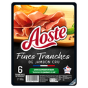 AOSTE Les Fines et Fondantes Dry Cured Ham 6 slices 100 g