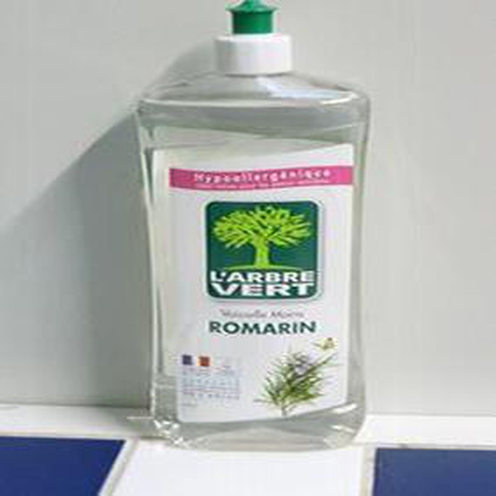 L'ARBRE VERT Líquido lavavajillas manos/romero 750 ml