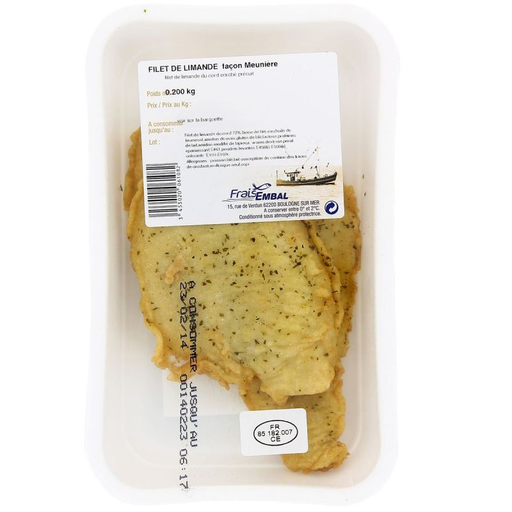 [3453020061082] Lemon sole meunière fillet 200 g