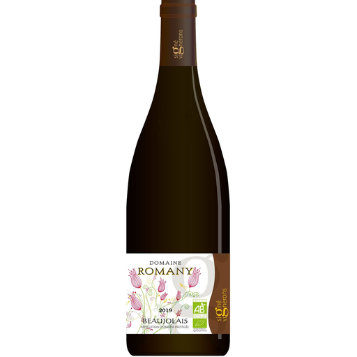 [3454100263358] DOMAINE ROMANY Vin rouge bio Beaujolais 2015 75 cl