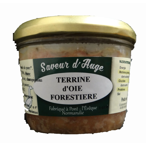 [3454740002058] SAVEUR D'AUGE Terrina de oca forestal 180 g