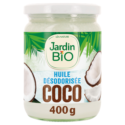 [3456300011623] JARDIN BIO ETIC Óleo de coco desodorizado bio 430 ml
