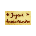L'ATELIER GEORGET Happy Birthday Plaque 25 g