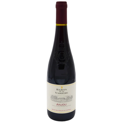 [3464670001519] BARON DE LA VARIERE Vin Rouge A.O.P. Val de Loire Anjou Cabernet 75 cl