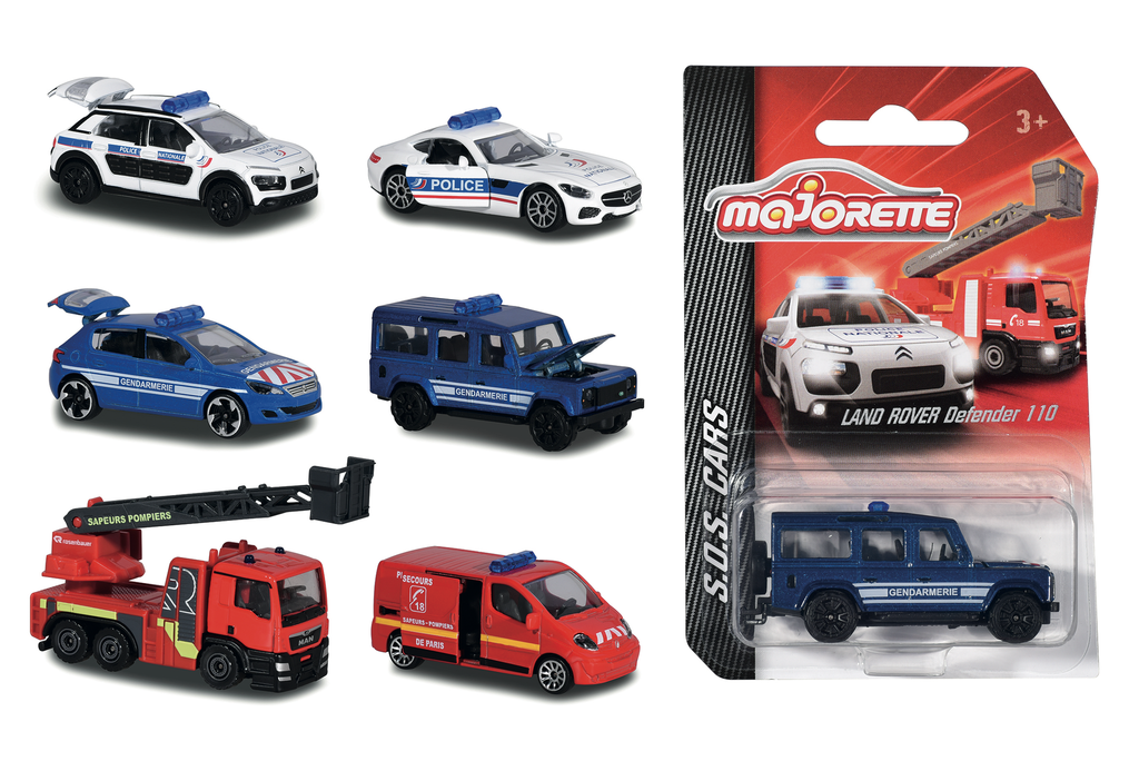 MAJORETTE Vehículo Premium SOS - 6 modelos surtidos