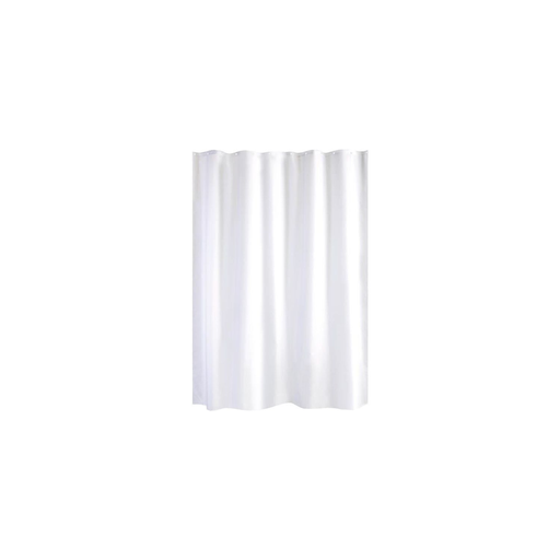 [3467937072420] GELCO Rideau De Douche Trendy 180 X 200cm Blanc