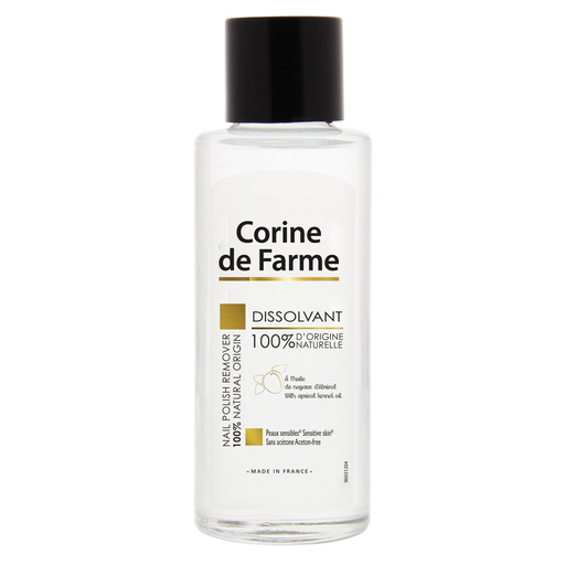 [3468080409880] CORINE DE FARME Dissolvant Sans Acétone 125 ml