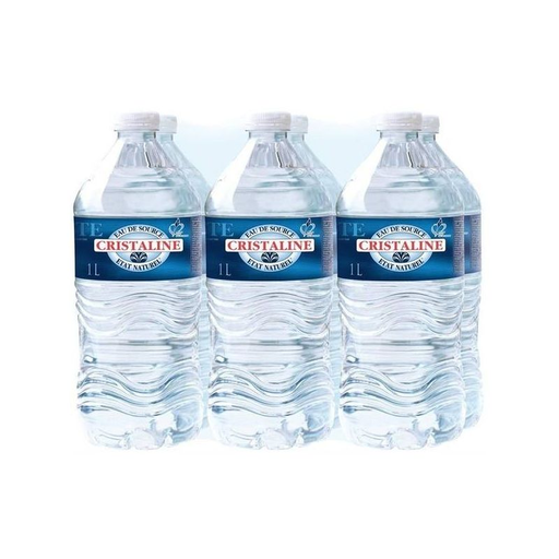 [0000071002501] Cristaline Sparkling Spring Water 6 x 1.50 L