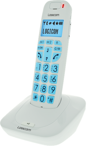 [3483071341505] LOGICOM Telefone sem fios Confort 150 Branco