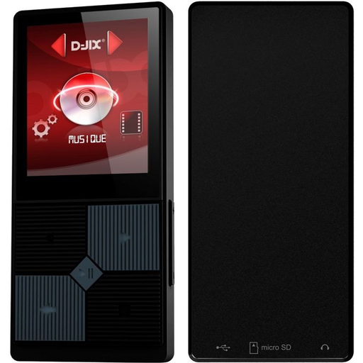 [3483073316525] D-JIX MP3 Player M320 8GB