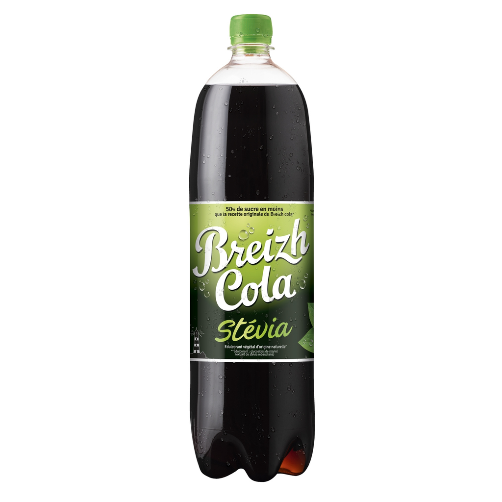 BREIZH COLA Cola Soda with Stevia Extract 1.5 L
