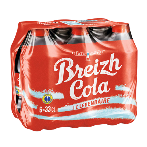 [3484700007946] BREIZH COLA Carbonated drink with natural cola flavor 6 x 33 cl