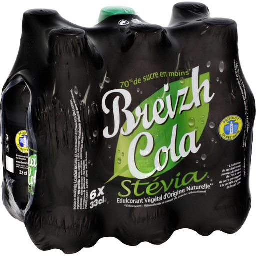 [3484700008004] BREIZH COLA Stevia soda 6 bottles of 33 cl