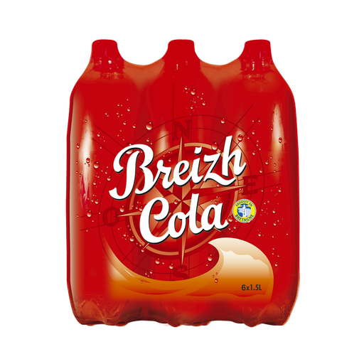 [3484702000013] BREIZH COLA Carbonated soft drink with natural cola flavor 6 x 1,5 L