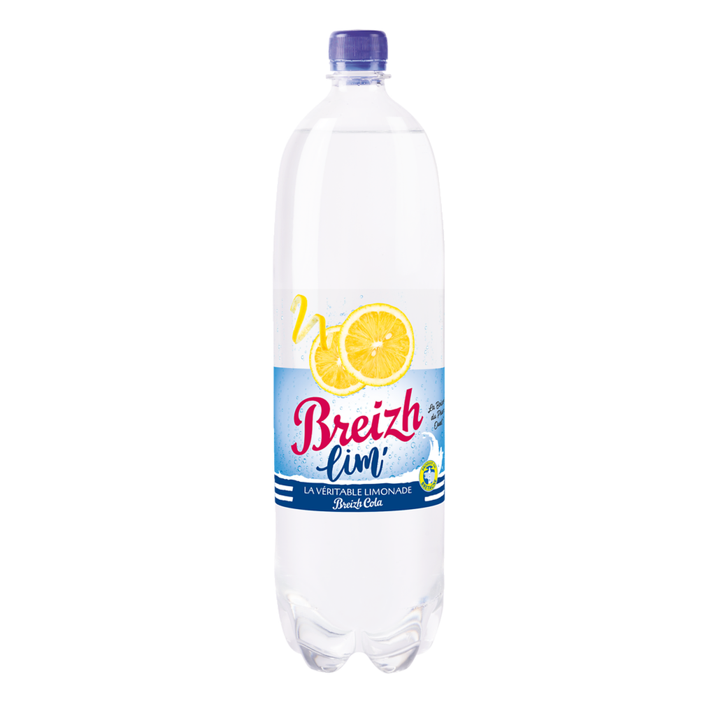 BREIZH Boisson gazeuse aromatisée au citron, citron vert et orange 1.5 L