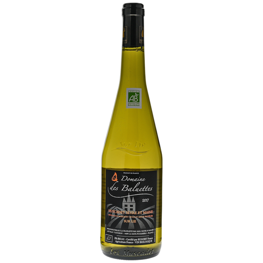 [3490207891582] DOM.BALUET Domaine des Baluettes Les Coteaux BIO 2019 Muscadet de Sèvre-et-Maine AOP Branco Seco 75 cl