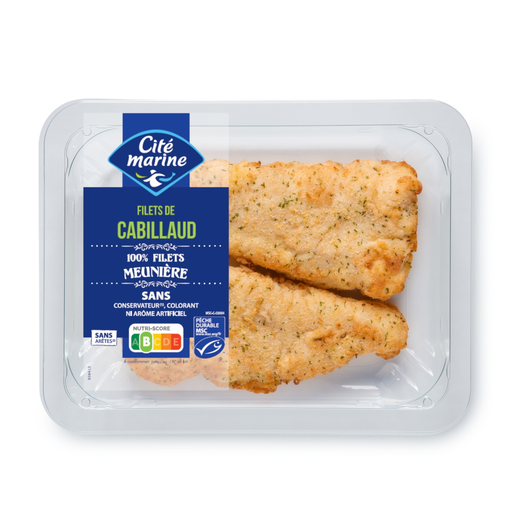 [3492500049899] Filet de Cabillaud Meunière 200 g