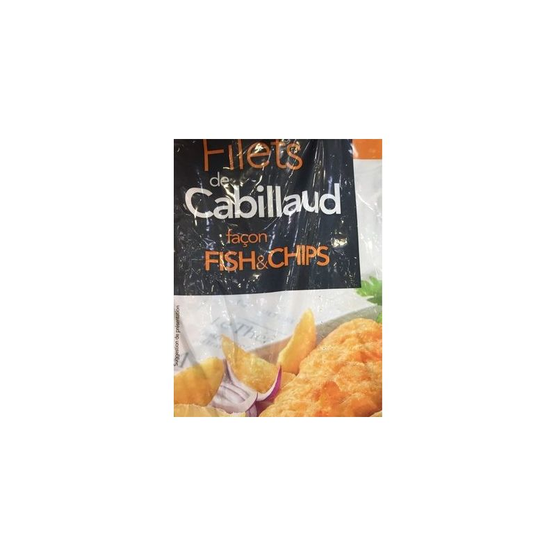 CITE MARIN Cod Fillets Fish & Chips Style 1 kg