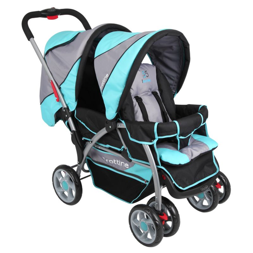 [3496180292026] TROTTINE Poussette double 55 Pou7