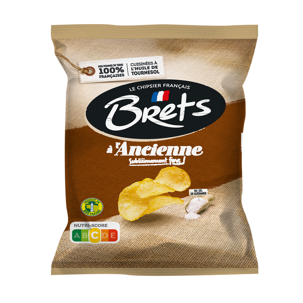 BRETS Traditional Nature Chips 6 bags of 25 g