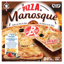 LA PIZZA DE MANOSQUE Goat Cheese Wood-Fired Pizza Label Rouge 430 g