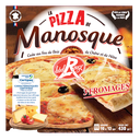 LA PIZZA DE MANOSQUE Pizza 3 Queijos Label Rouge cozida em forno de lenha 430 g