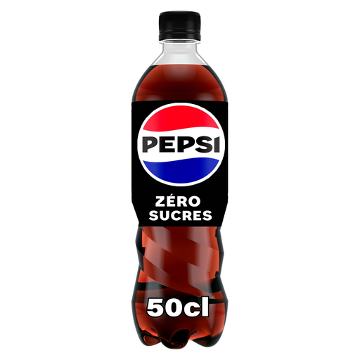 [3502110000651] PEPSI Carbonated drink with plant extracts sugar-free 0.5 L